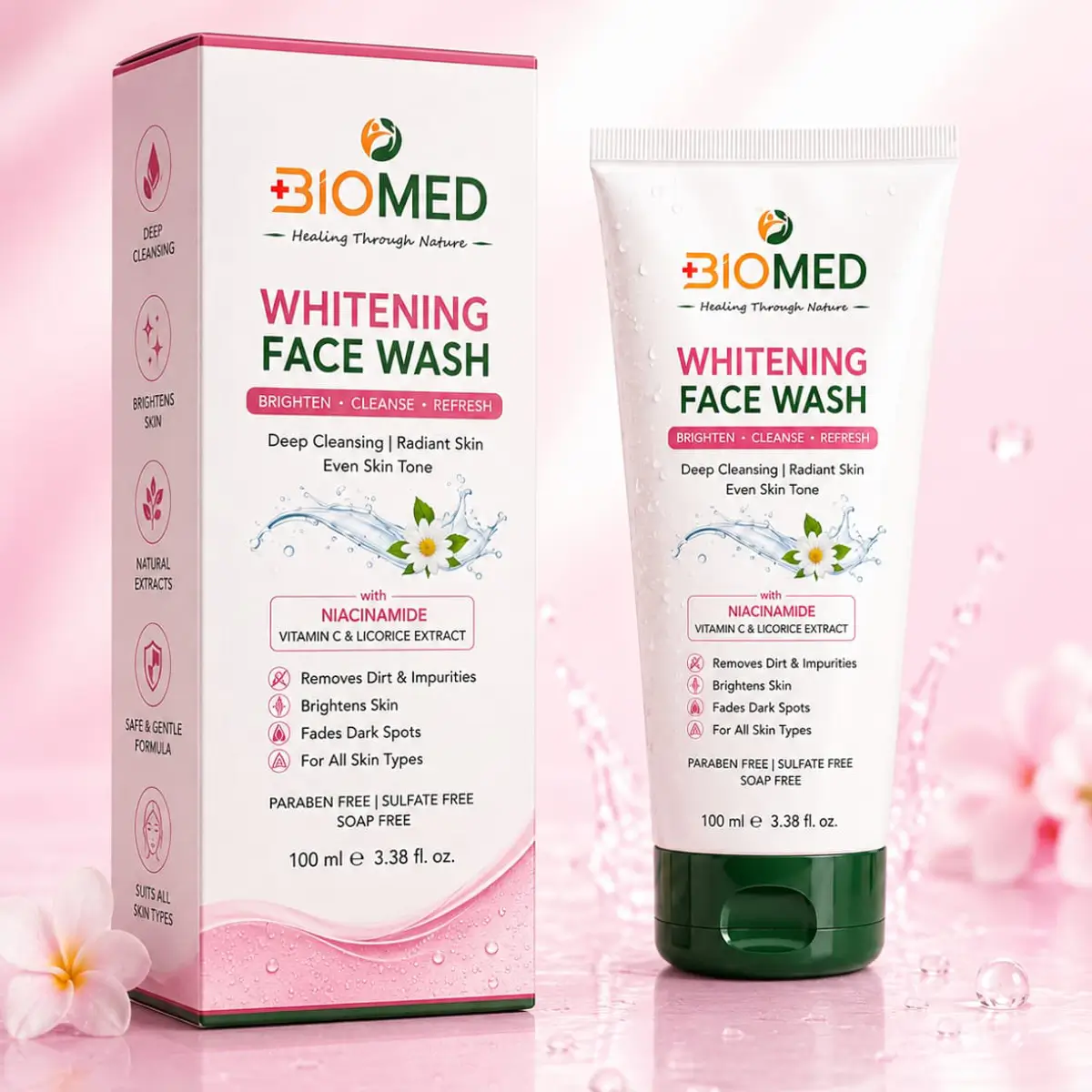 01 Whitening Face Wash - Image 1